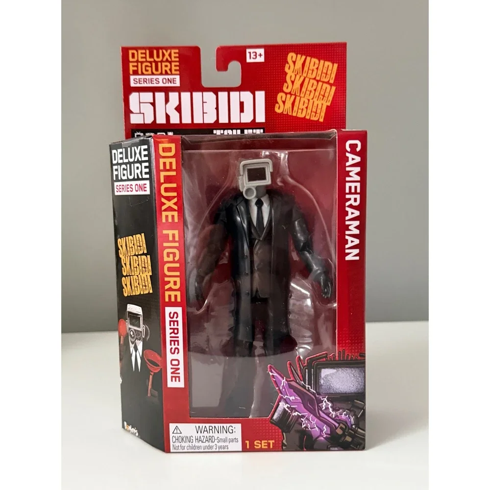 Skibidi Toilet Deluxe Cameraman Figure Series‎ 1 Bonkers Toys NEW